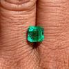 Natural Green Colombian Emerald Certified Asscher Cut 9x9 MM Loose Gemstone