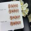 Dopamine Jelly Bean Blush: Handmade Cute Girlish Cat Eye Nail Art