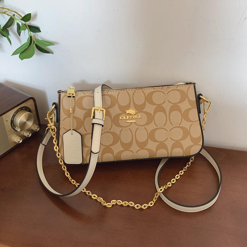 Τσάντα Γυναικεία Νέα Τσάντα Μασχάλης Κλασική Τσάντα Ώμου Χιαστί Αλυσίδα Μικρή Τετράγωνη Τσάντα Γυναικεία