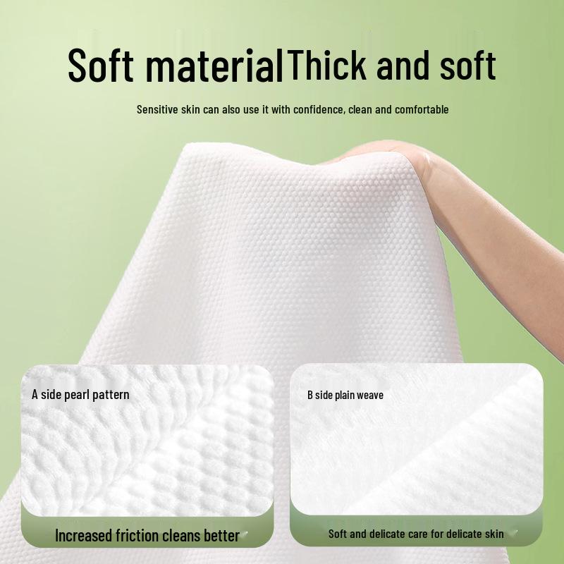 Individually Packaged Extra Large Thick Disposable Bath Towels for Travel and Hotel Use