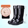 DAXTE Men's High-Top Industrial Rain Boots