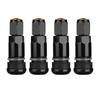 VODOOL 4pcs Universal Car Tubeless Aluminum Alloy Air Bicycle Tire Valve Stems Caps Tyre Wheel Round Cover Auto Accessories