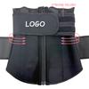 Hot Selling Latex Waist Trainer Womens Waist Corset Slimming Belt Weight Loss Sports Fitness Shapewear with Zipper 9 Steel Bones