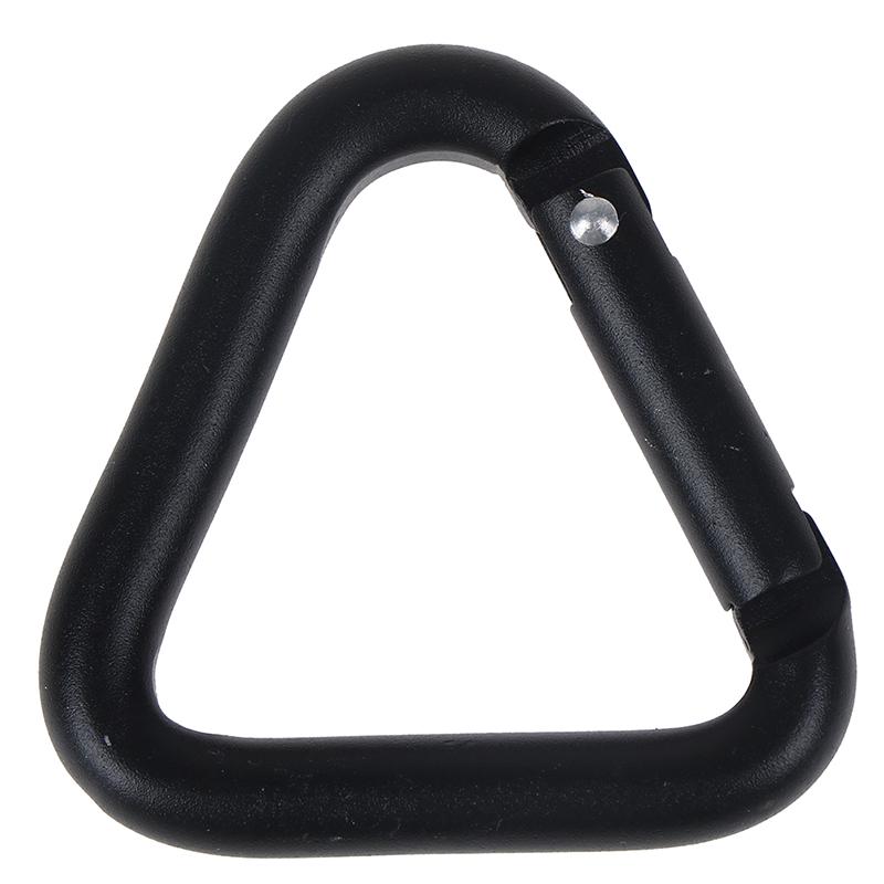 1Pc Triangle Carabiner Outdoor Camping Hiking Keychain Kettle Buckle Snap Clip