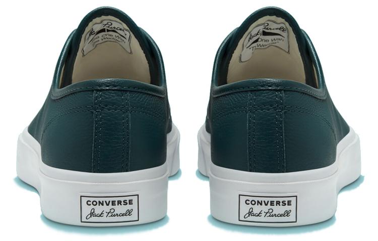 Converse Seasonal Color Leather Jack Purcell 'Green White' 166726C