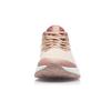Li Ning Yue Ying Essential Reflective Shock Absorption Low Top Running Shoes Women sneaker Peach Orange ARHR108-4