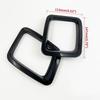 Grille erts ABS Front Grill Cover Exterior Accessories for Jeep Compass MP 2017-, Carbon Fiber Finish