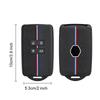 Silicone Smart Remote Control Car Key Case Cover Fob For Renault Captur Koleos Kadjar Arkana Megane Dacia Duster Sandero Stepway