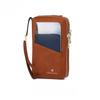 New RFID Anti-theft Passport Bag, Multi-functional Storage ID Bag, Long Double Zipper Messenger Passport Bag.