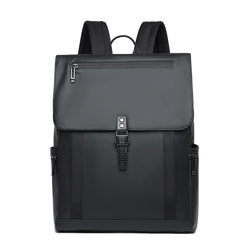 

Дорожный рюкзак Мужская сумка для компьютера для деловых поездок Простой модный рюкзак большой вместимости чёрный