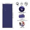 Inner sheet, Sleeping bag, Inner sleeping bag, Travel sheet, Envelope type, Lightweight, Soft to the touch, For travel, trains, hotels, Sleeping in