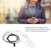 Tube Earbuds Ergonomic Radiation   Noise Reduction Portable Binaural 3.5mm   Tube Headset for Laptop Tablet