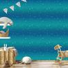 Watercolor Galaxy Wallpaper Turquoise and Blue, Turquoise Background 50x1000