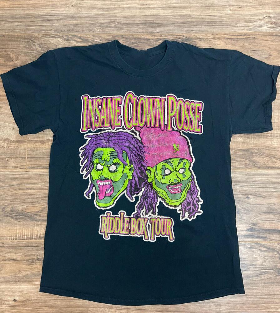 Insane Clown Posse Коробка-загадка Тур Группа Подарок для фанатов S-5XL Футболка MD1305 Унисекс Футболка XXL