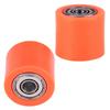 8mm Universal Chain Roller Tensioner Pulley Wheel Guide for Motorcycle Dirt Bike Enduro Orange