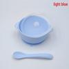 Silicone Baby Feeding Bowl with Suction Cup - Anti-Scald, Anti-Fall Tableware for Toddlers