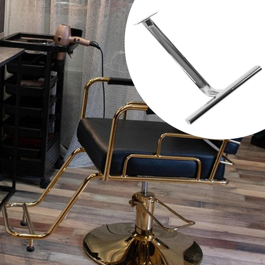 Salon Chair Foot Pedal Replacement Stainless Steel Hair Styling Footrest Hardware Spare Part