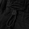 STONE ISLAND Black Drawstring Zip Hoodie Men Hoodies 731561150-V0029