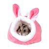 LIKENNY Winter Hamster Cushion Bed, Warm Hamster House, Sleeping Bag, Playground, Rest Area, Warm Nest, Cold Protection, Thermal Insole, Small Animal