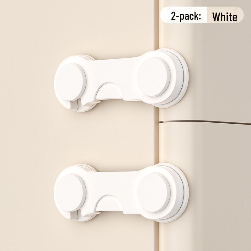 Child Safety Drawer and Door Lock - Anti-Pinch, Anti-Open Protection for Cabinets and Refrigerators