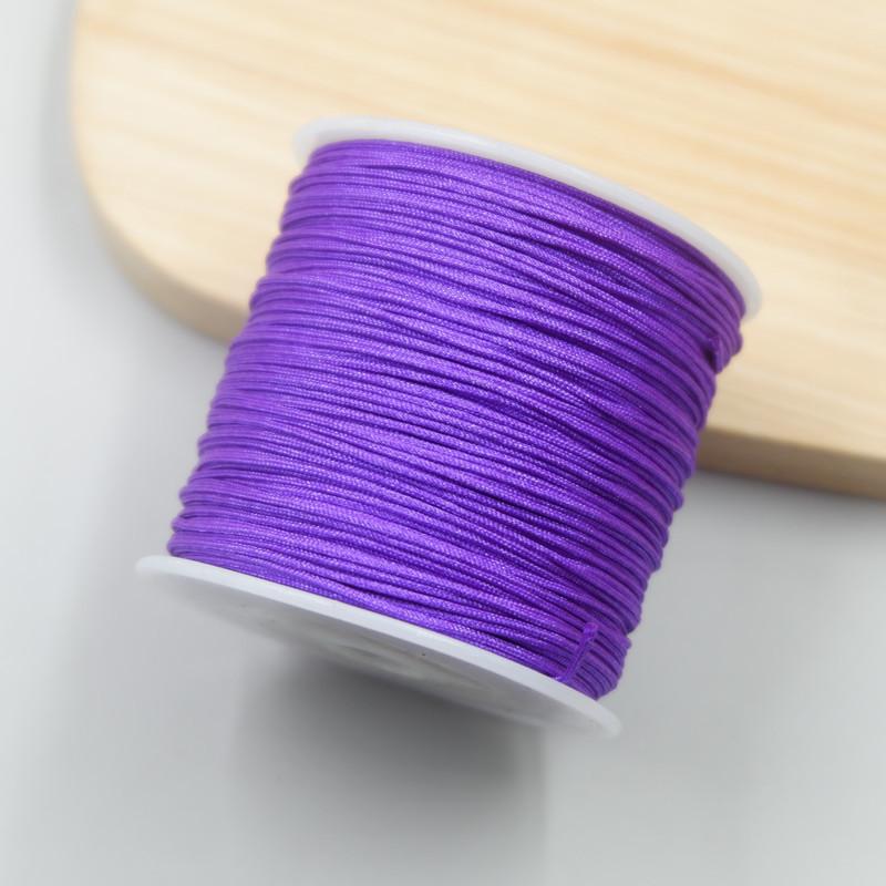 A Strand Of Blue Silk Braided Hair Bracelet A Jade Thread Diy Handwoven Bracelet Necklace Pendant Lanyard Hand Rope Red Rope