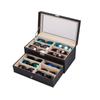 8/12 Grids Display Case Holder Eyewear Holder Sunglasses Box Storage Box Slots Glasses Case