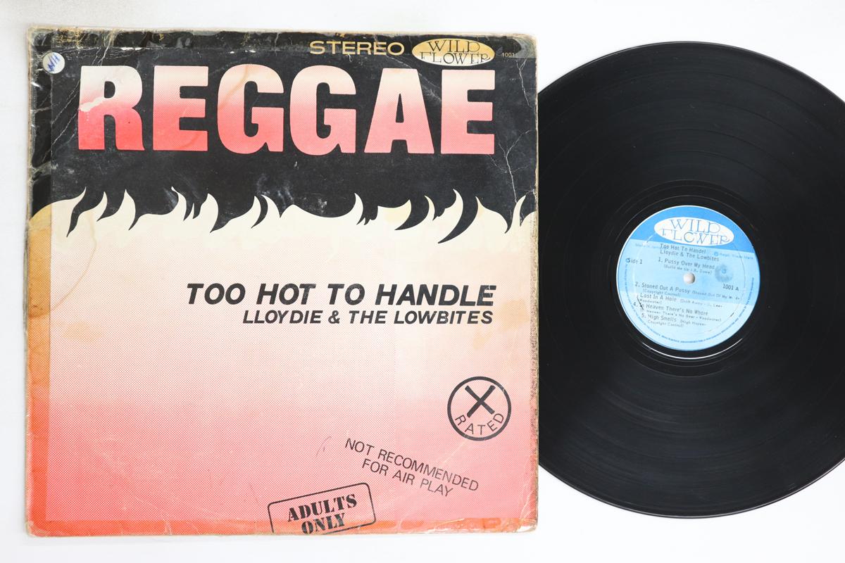 

LP Record LLOYDIE & THE LOWBITES - Too Hot To Handle 1001 WILD FLOWER 1975 Jamaica Reggae, Ska & Dub Used