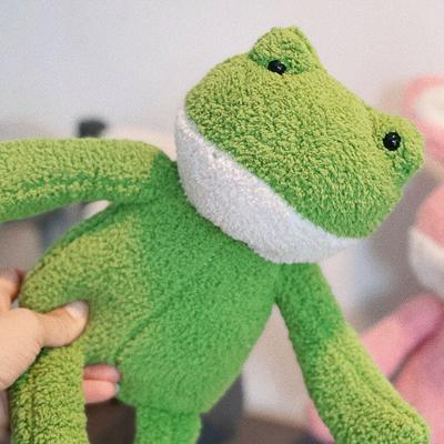 Soft Cute Frog Plush Toy Doll Cute Long Legs Panda Rag Doll Little Yellow Duck Children Soothing Rag Doll
