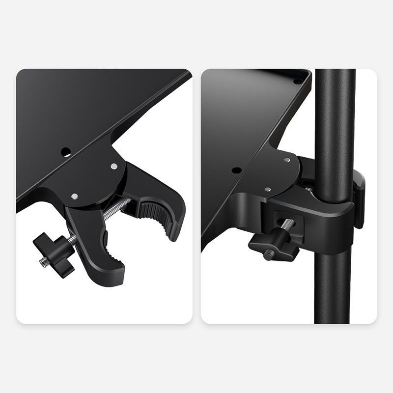 Microphone Stand Soundcard Tray Clip Holder For Live Tripod Bracket Mic Holder Accessories