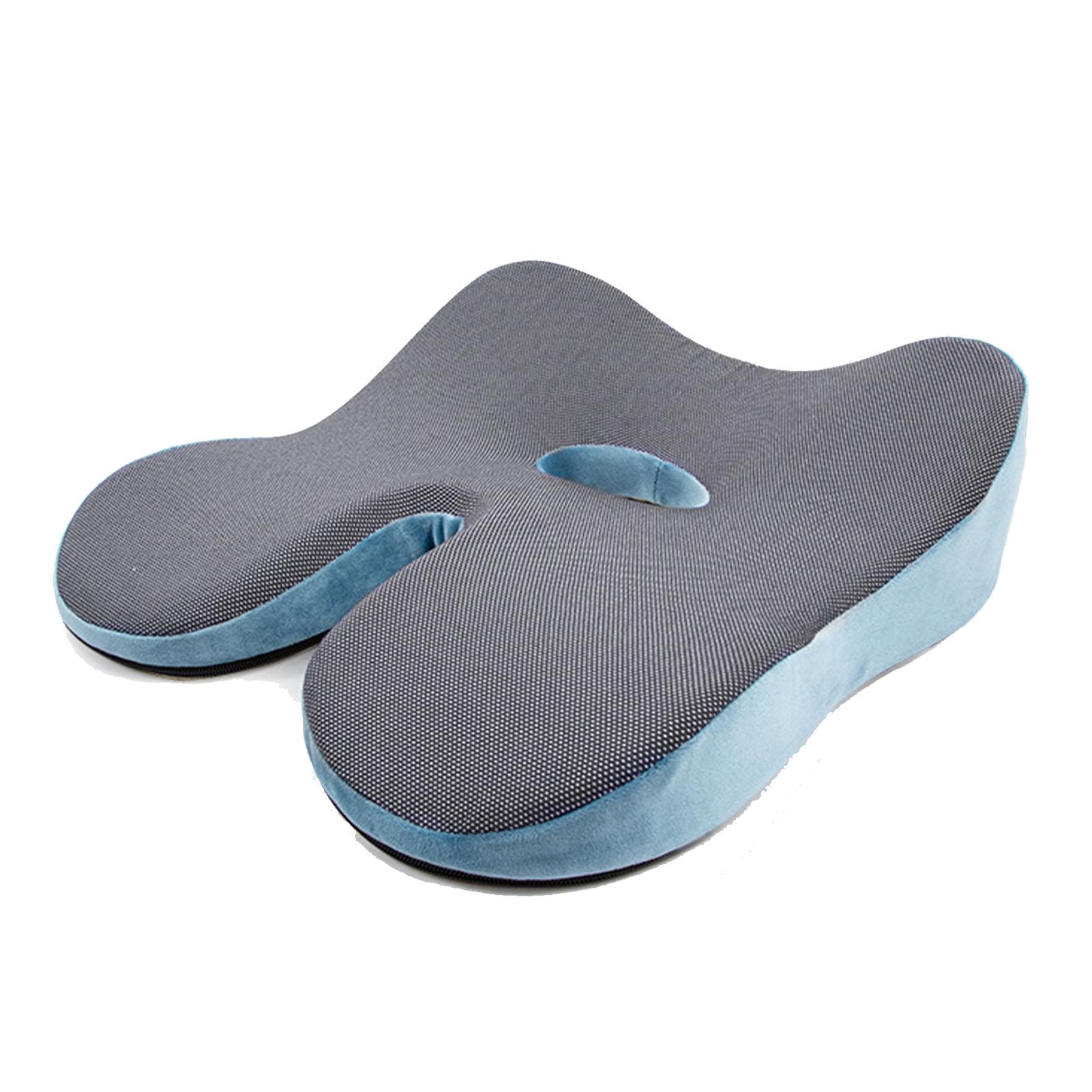 

Seat Cushion Memory Foam Breathable Slip Prevention Desk Chair Cushions for Office Home Lake Blue 16.5 X 16.5 X 4.7in озеро синий