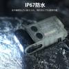 DAI NING Rechargeable LED Powerful 1000 High Mini Handheld IP67 Magnetic Suction Adjustable Lighting Pocket for and Power Outages Small, Flashlight,