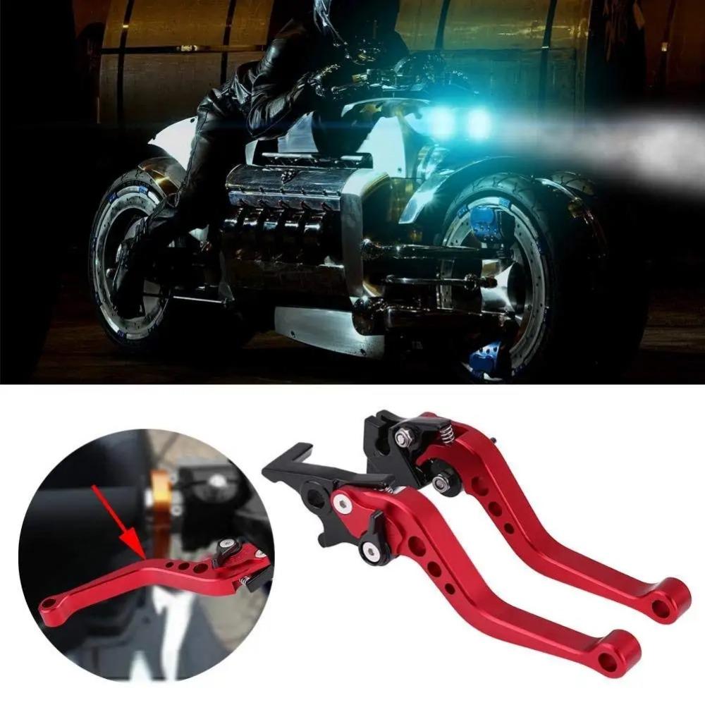 Universal Motorcycle Brake Handle Drum Levers Motorcycle Accessories Modified Horn Adjustable Hand  Brake Lever Handle