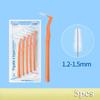 5Pcs/box Interdental Brush L Shape Interdental Cleaners Orthodontic Toothpick Teeth Whitening Tooth Pick ToothBrush Oral Hygie