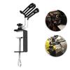 Airbrush Holder Stand Clamp Airbrush Bracket Tool Tabletop Bench Station Swivel Bracket Fixed Table Clamp Type Bracket Holder