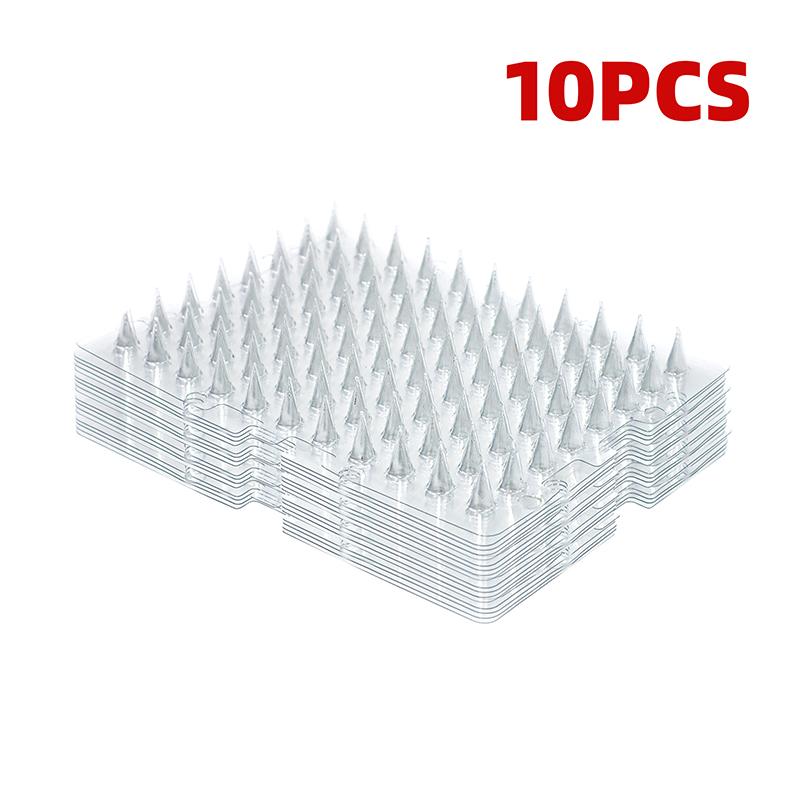 

New Plastic Bird Repeller Spikes Fence Wall Cat Anti Pigeon Spikes Anti-bird Outdoor Squirrel Garden Fences Animal Repellent