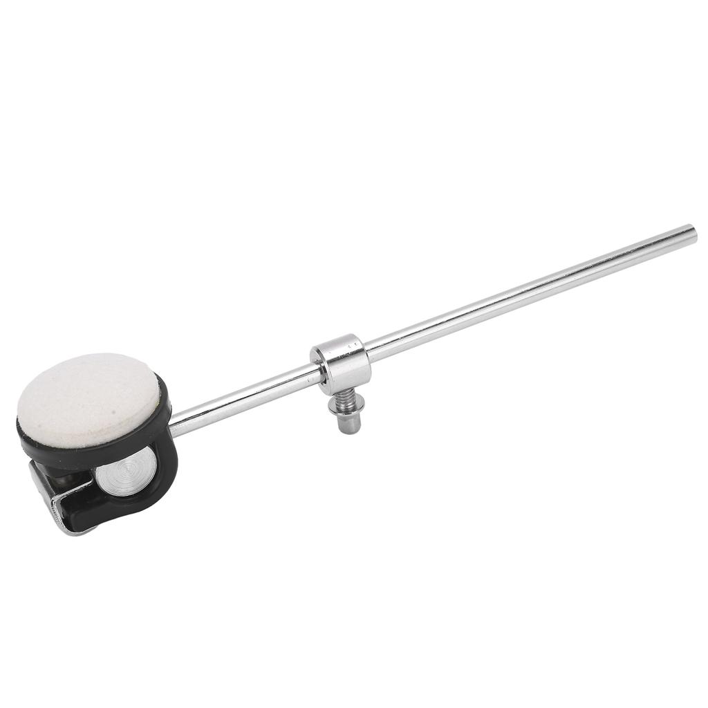 Bass Drum Pedal Hammer Beater with Felt Head and Metal Handle Percussion Instrument Accessory