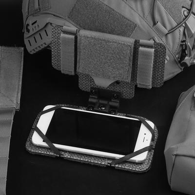 Vikbar Jaktväst Mobilhållare Platthållare för iPhone 15 Mobil Universal Bröst