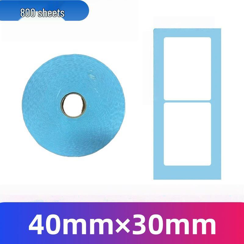 Durable Thermal Label Paper Rolls 40x30 for Barcode Printers.