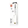JBL TUNE310C Wired Earphones USB Type-C 96kHz/24bit DAC Call Microphone 3-Button Remote Flat Cable 9mm Dynamic Driver White