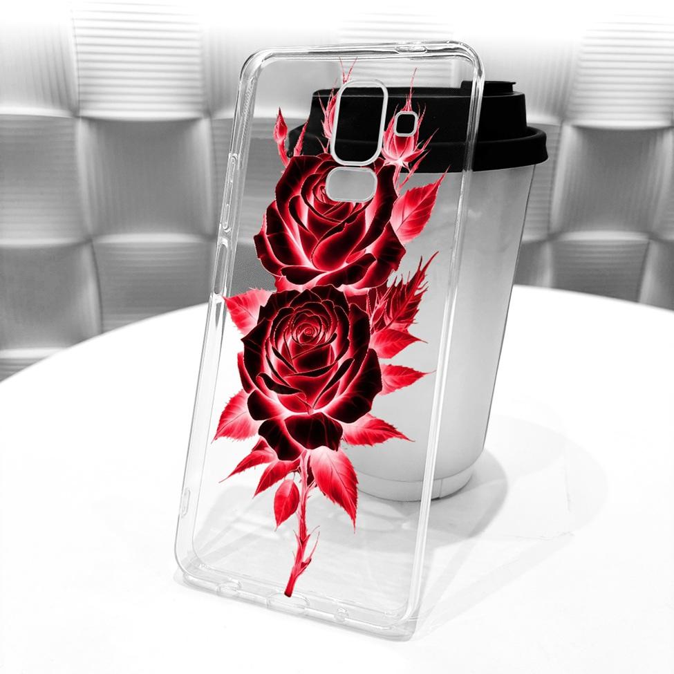 Clear Cover For Samsung J8 2018 Case SM-J810G Cute Cat Fashion Butterfly Funny 2D Painted Casing For Samsung Galaxy J8 2018