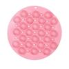 Ventouse en Silicone Éponge de Bain & Brosse de Massage pour le Dos
