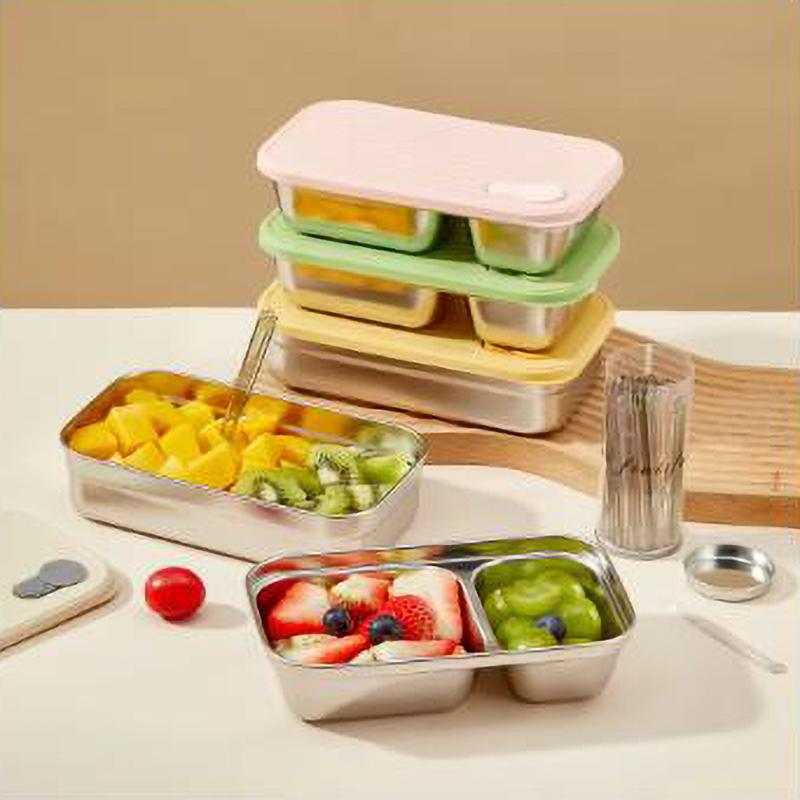Lunch Box Travel Picnic Sealed Leak Proof Fruit Salad Bento Box Student Adult