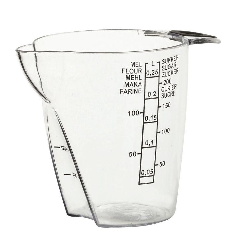 Plast Team Kitchen Measuring Cup, Colorless, 1 Pc