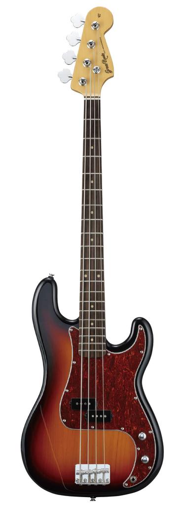 GrassRoots 3 Tone Sunburst Electric Bass G-PB/R
