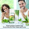 Aloe Vera Toothpaste 100g - Natural Mint Formula for Fresh Breath, Teeth Brightening & Gum Care, with Aloe & Peppermint Extract