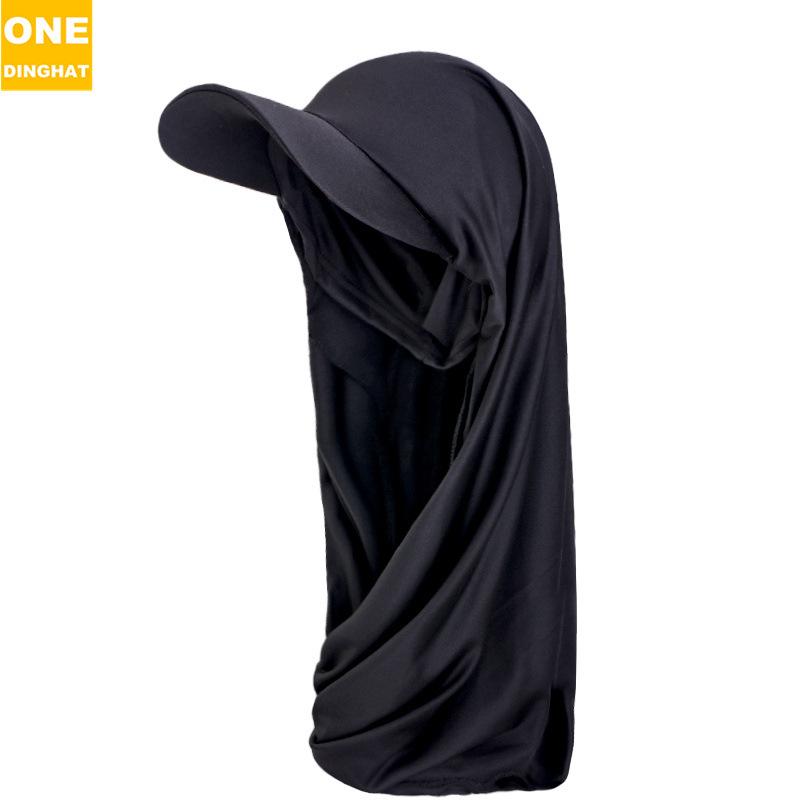 

Этническая шляпа с полями, интегрированная шляпа с полями, повязка на голову, козырек для улицы Jdbqm-76E average size чёрный