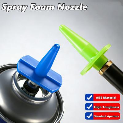 Spray Foam Nozzle Tips Expanding Flat Hose Wide Spray Foam Nozzle Tips For Caulking Sealing DIY Balcony Doors Window Wall