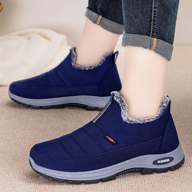 Shoes Men's cotton shoes One snow boot Couple short boots Fleece thickened short boots Warm and comfortable cotton boots