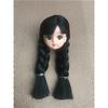 New Anime Figure Doll Blyth Licca Head Plant Hair Braid BOBO Blue Hair Toy Cartoon Doll Girls DIY Dressing Hair Toys Collections