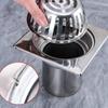 Anti Blocking Roof Floor Drain Drainage Parts Roof Dome Drain Cover  Basements